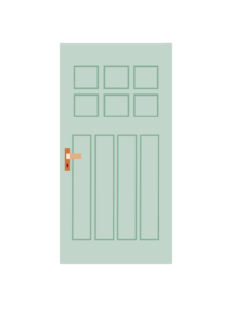 5x7 8thStorey_Door Clipart 05