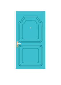 5x7 8thStorey_Door Clipart 06