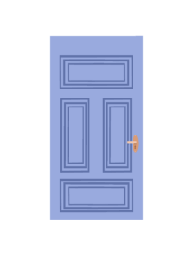 5x7 8thStorey_Door Clipart 07